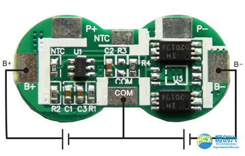鋰電池保護(hù)板的接線簡(jiǎn)化教程